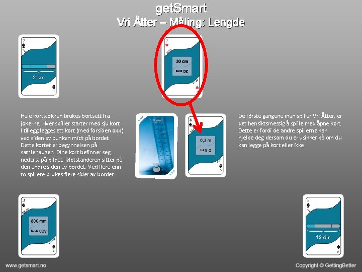 get. Smart Vri Åtter – Måling: Lengde Hele kortstokken brukes bortsett fra jokerne. Hver get. Smart Vri Åtter – Måling: Lengde Hele kortstokken brukes bortsett fra jokerne. Hver