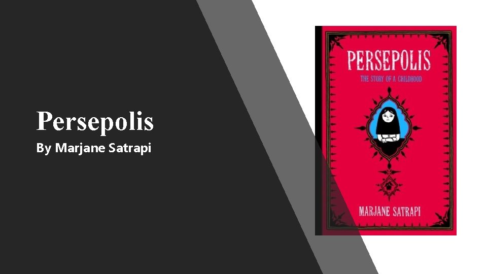 Persepolis By Marjane Satrapi 