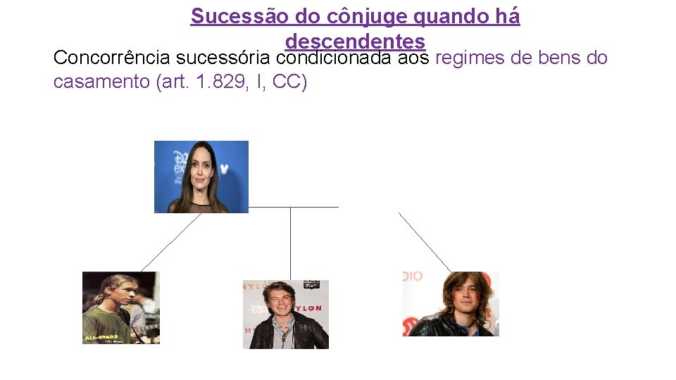 Sucessão do cônjuge quando há descendentes Concorrência sucessória condicionada aos regimes de bens do