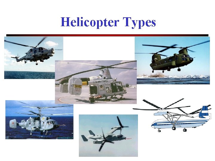 Helicopter Types 
