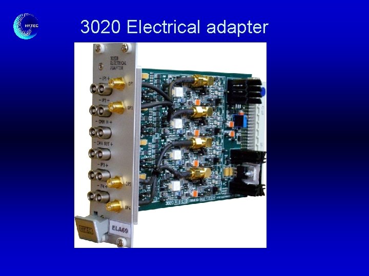 3020 Electrical adapter 