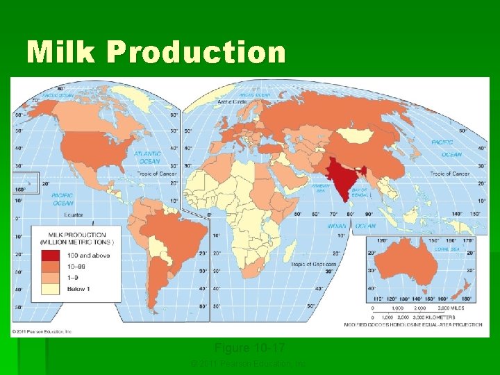 Milk Production Figure 10 -17 © 2011 Pearson Education, Inc. 