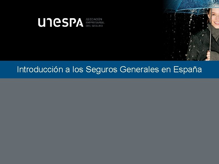 Introducción a los Seguros Generales en España 