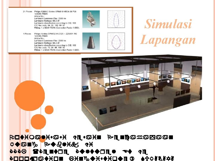 Simulasi Lapangan Optimalisasi Desain Pencahayaan Ruang Publik Di CCCL (Centre Culturel Et De Coopération