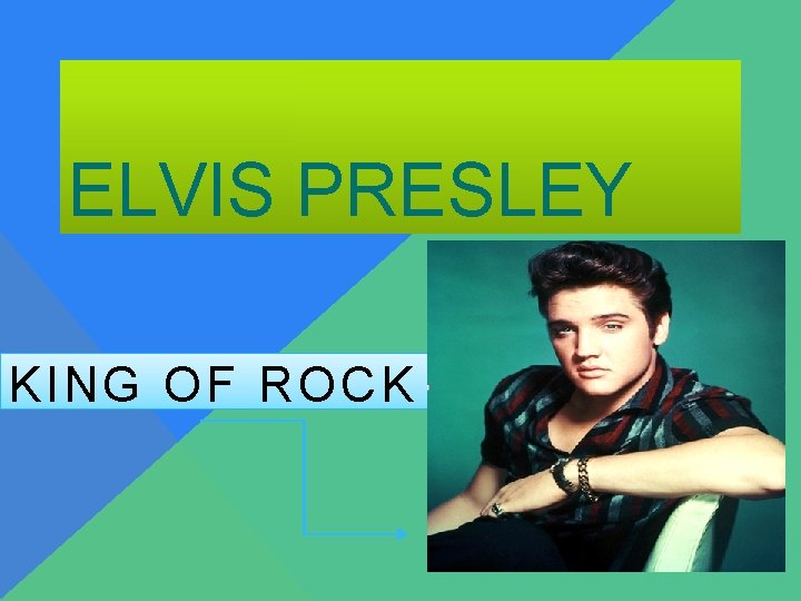 ELVIS PRESLEY KING OF ROCK 