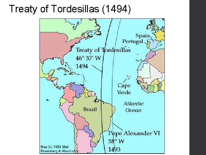 Treaty of Tordesillas (1494) 