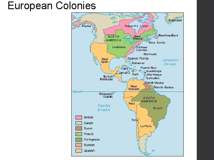 European Colonies 