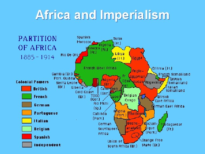 Africa and Imperialism 