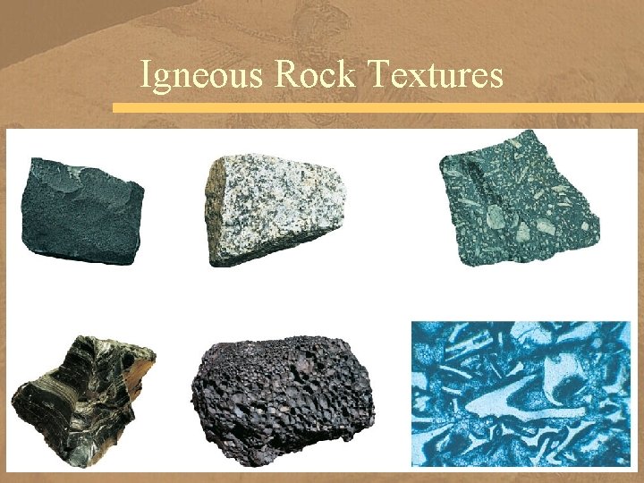 Igneous Rock Textures 