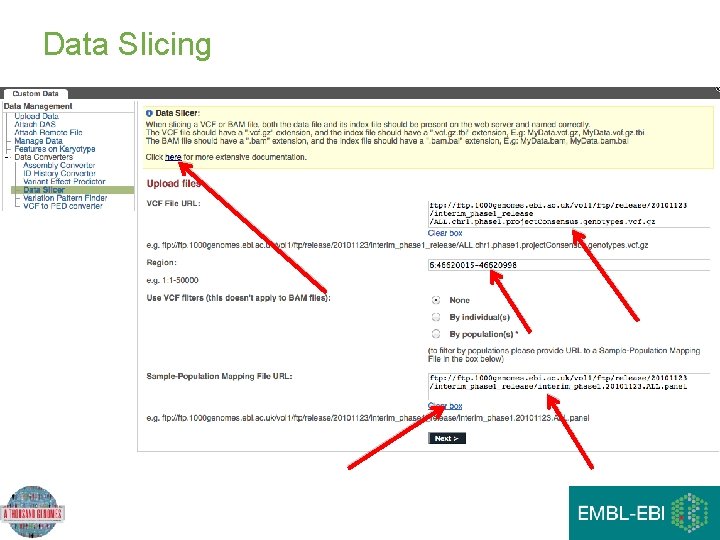 Data Slicing Data Slicing