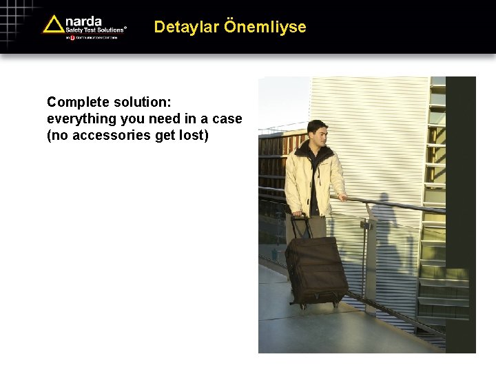 Detaylar Önemliyse Complete solution: everything you need in a case (no accessories get lost)