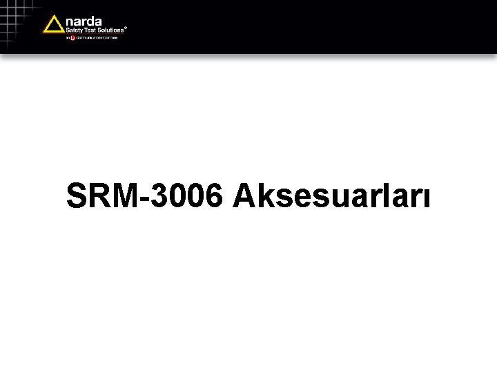 SRM-3006 Aksesuarları 