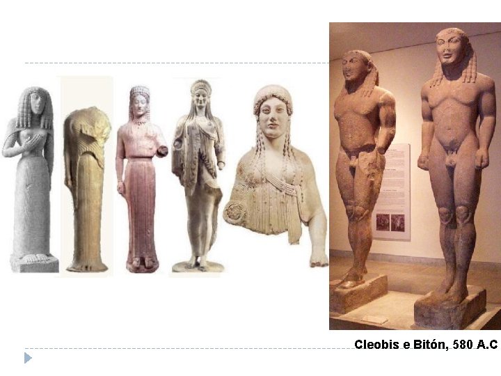 Cleobis e Bitón, 580 A. C 