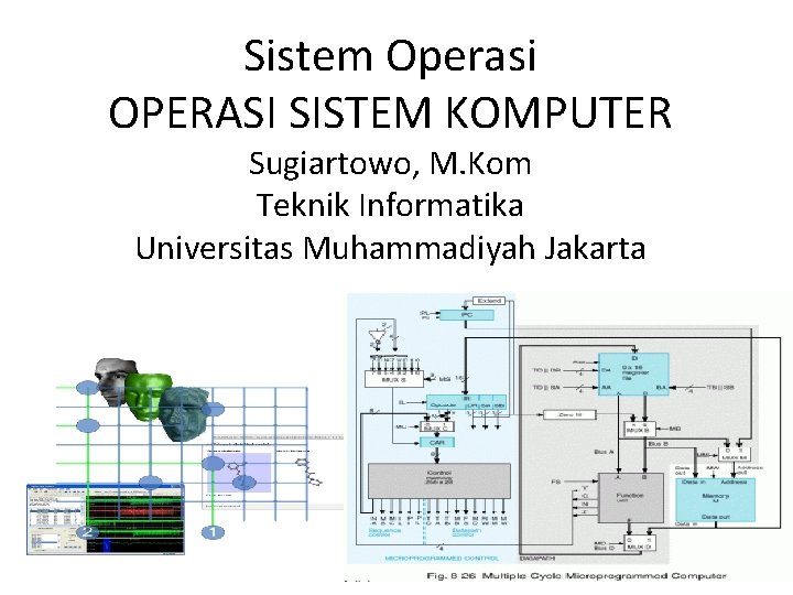 Sistem Operasi OPERASI SISTEM KOMPUTER Sugiartowo, M. Kom Teknik Informatika Universitas Muhammadiyah Jakarta 