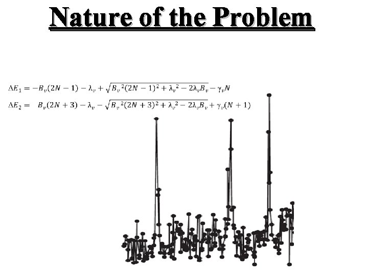 Nature of the Problem 