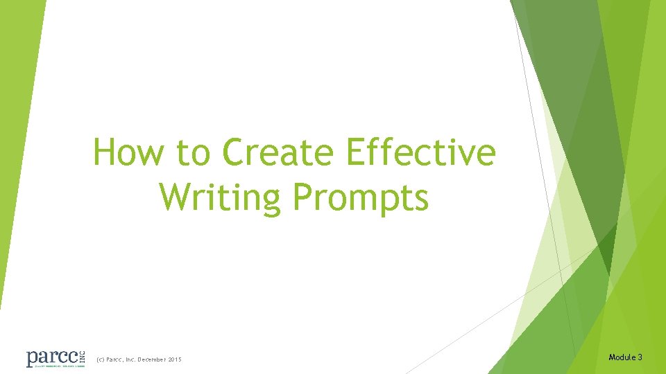 Write Protic How to Create Effective Writing Prompts c Parcc