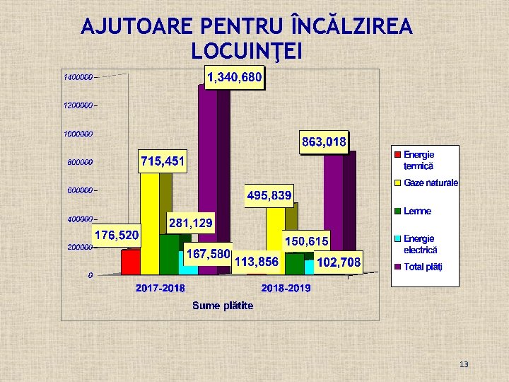 AJUTOARE PENTRU ÎNCĂLZIREA LOCUINŢEI 13 