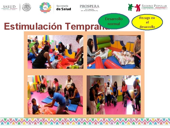 Desarrollo normal Estimulación Temprana Rezago en el desarrollo 