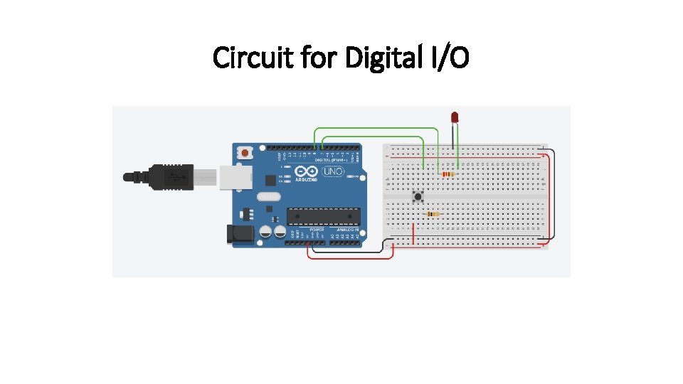 Circuit for Digital I/O 
