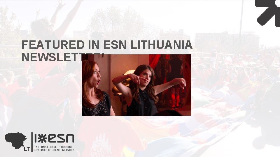 FEATURED IN ESN LITHUANIA NEWSLETTER! 