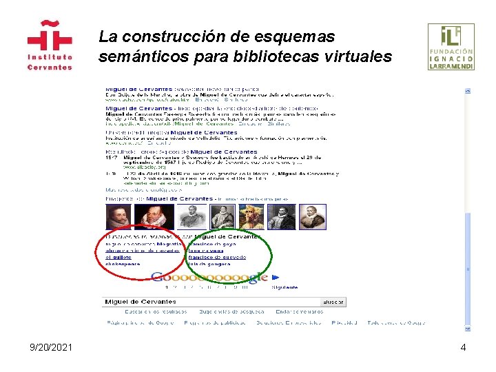 La construcción de esquemas semánticos para bibliotecas virtuales 9/20/2021 4 