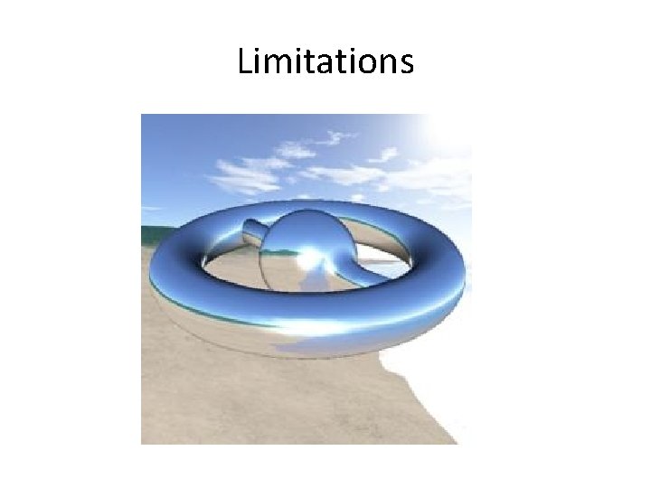 Limitations 