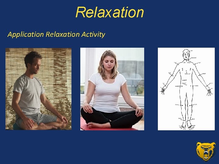 Relaxation Application Relaxation Activity 