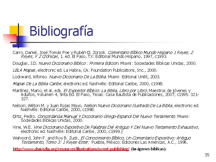 Bibliografía Carro, Daniel, Jose Toma s Poe y Rube n O. Zorzoli. Comentario Bı