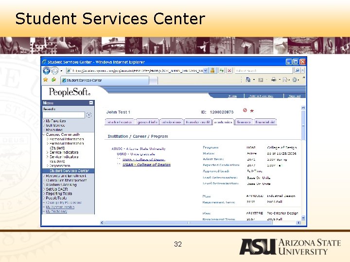 Student Services Center 32 