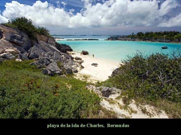 playa de la isla de Charles, Bermudas 