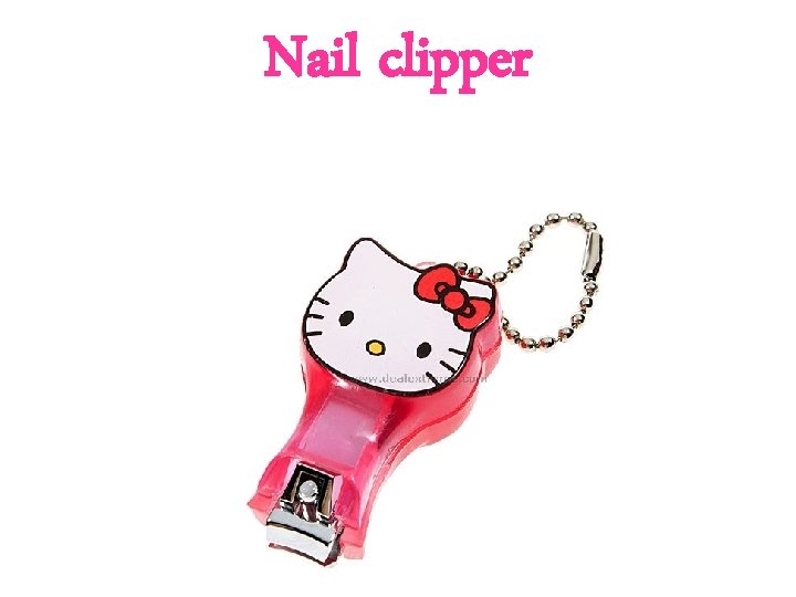 Nail clipper 