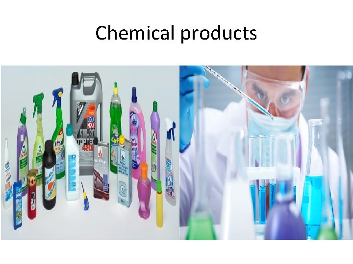 Chemical products 