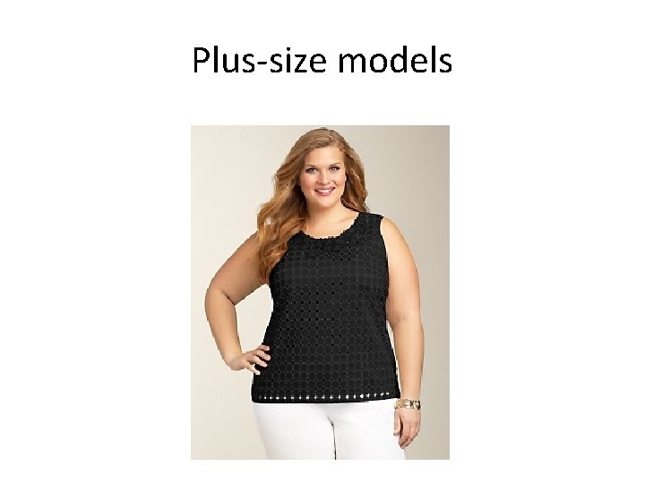 Plus-size models 