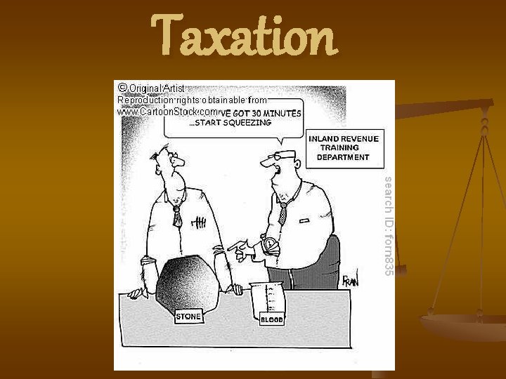 Taxation Taxation
