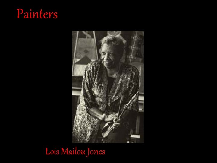 Painters Lois Mailou Jones 
