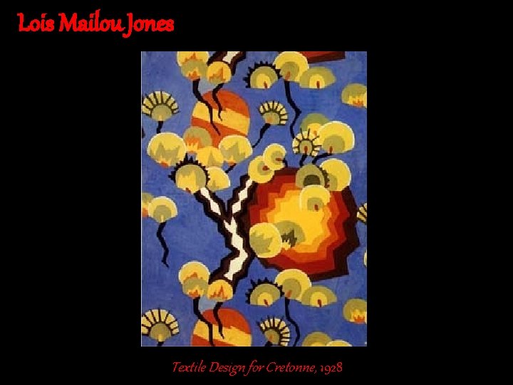 Lois Mailou Jones Textile Design for Cretonne, 1928 