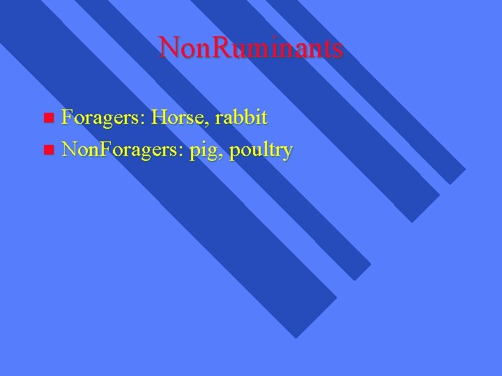 Animal Digestion What are Nutrients Parts of food