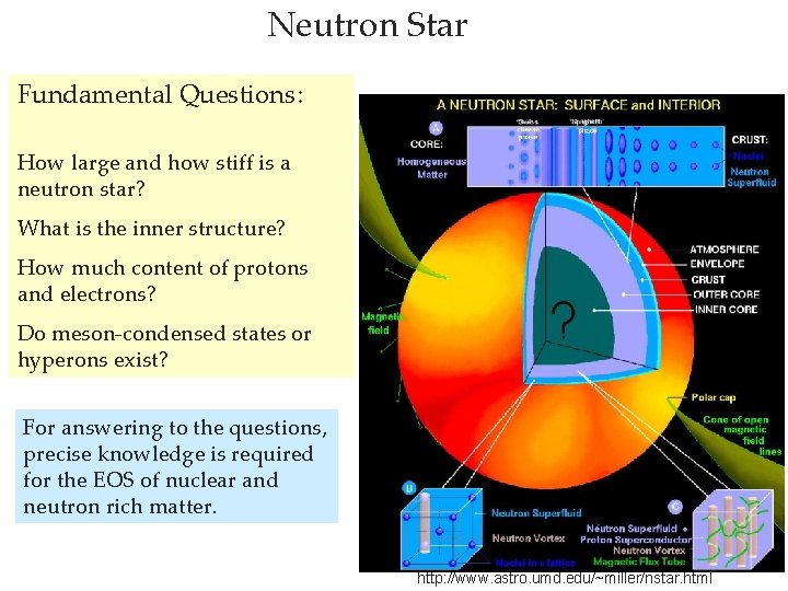 Neutron Star Fundamental Questions: How large and how stiff is a neutron star? What