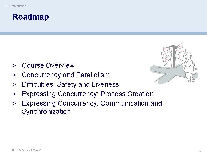 CP — Introduction Roadmap > Course Overview > Concurrency and Parallelism > Difficulties: Safety