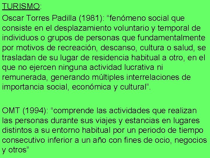 TURISMO Oscar Torres Padilla 1981 fenmeno social que