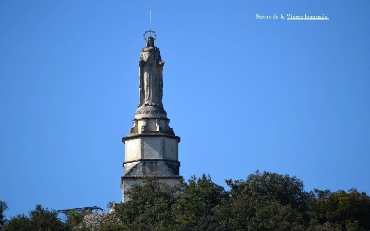 Statue de la Vierge Joannade 