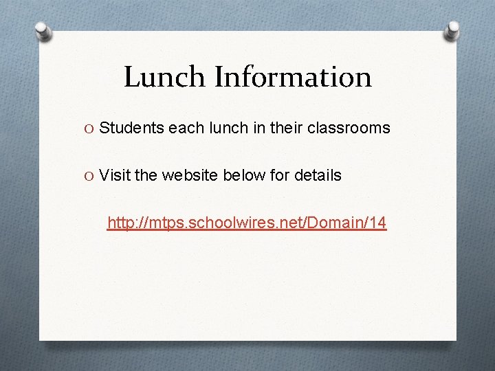 Navesink Elementary School Kindergarten and New Student Orientation