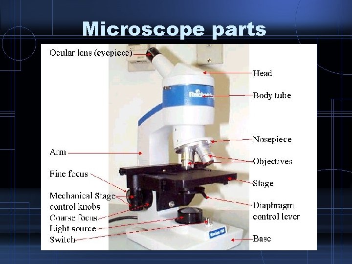 Microscope parts 