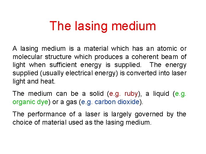 Laser Safety October 2018 Liverpool University Contents Basics