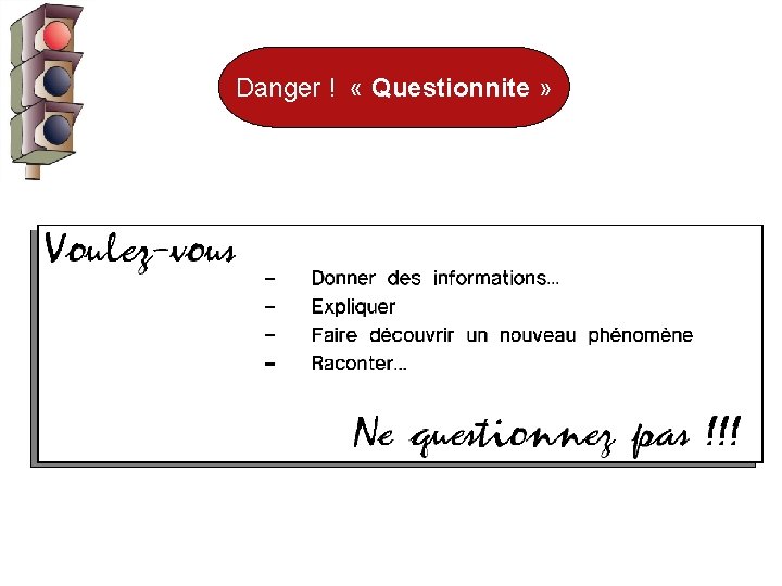 Danger ! « Questionnite » 