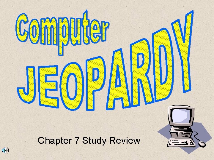 Chapter 7 Study Review 