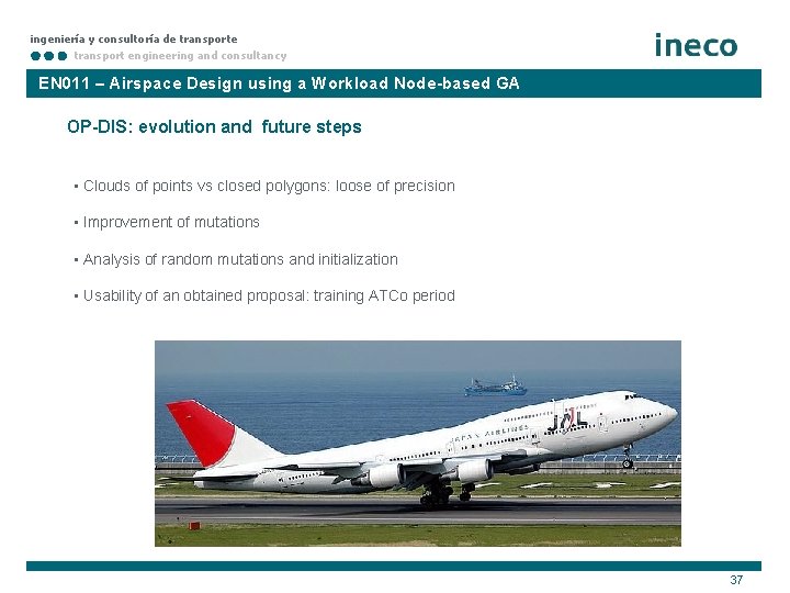ingeniería y consultoría de transport engineering and consultancy EN 011 – Airspace Design using