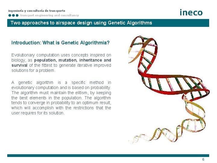 ingeniería y consultoría de transport engineering and consultancy Two approaches to airspace design using
