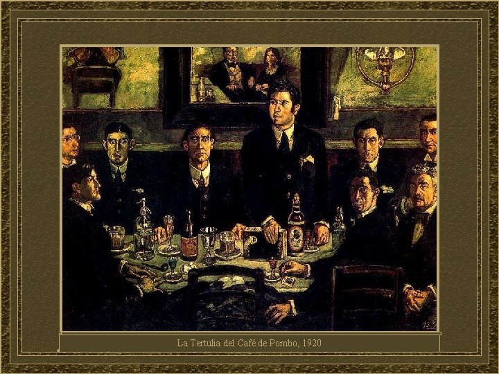 La Tertulia del Café de Pombo, 1920 