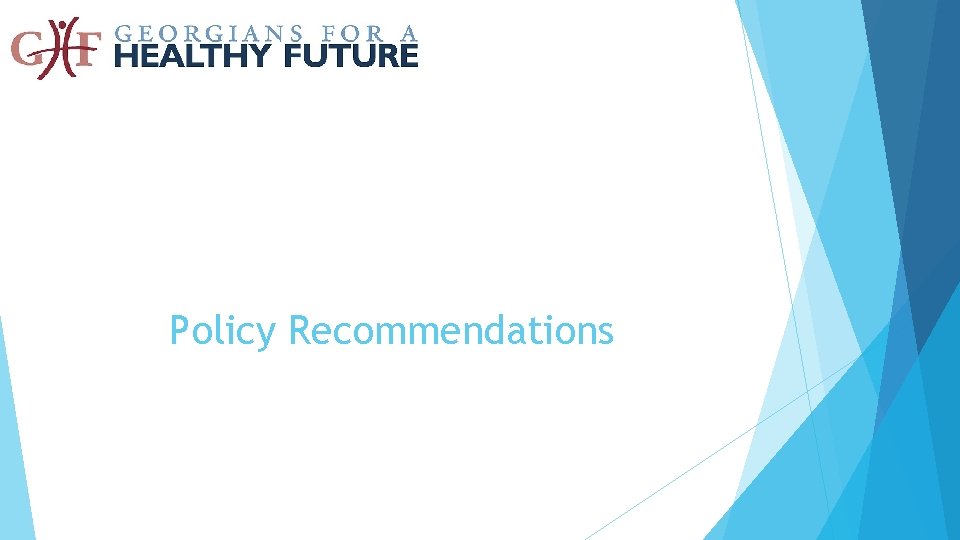 Policy Recommendations 